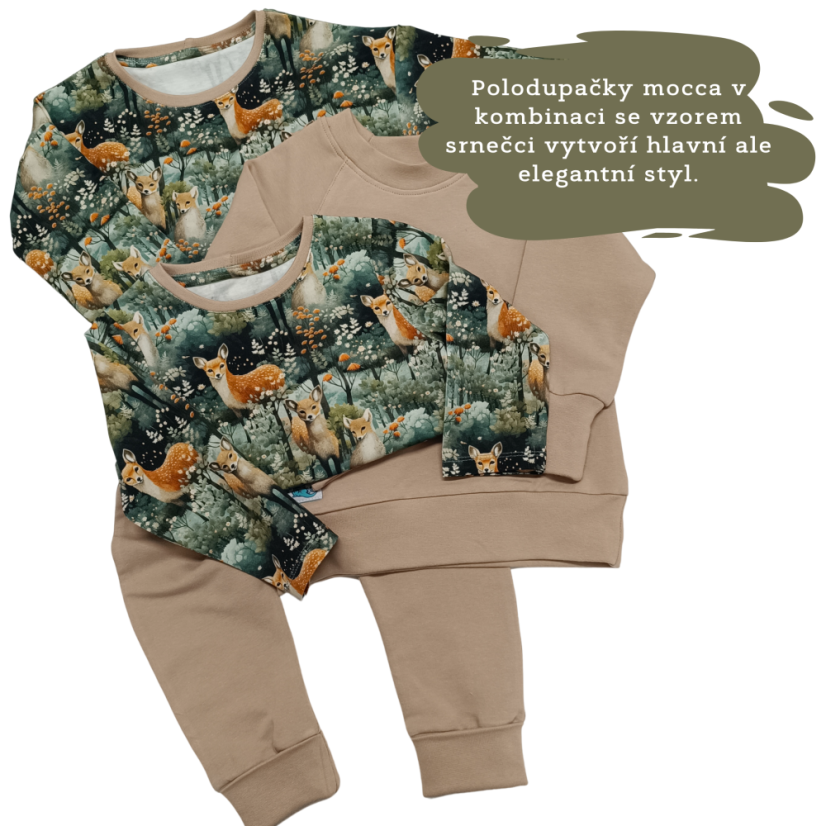 Polodupačky mocca - Velikost: 86