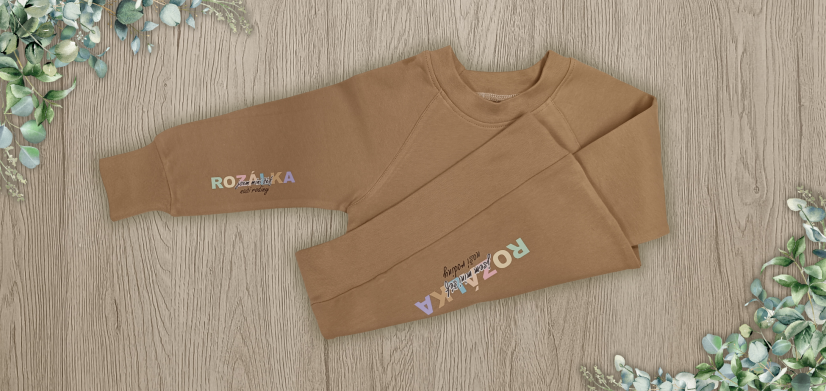 Mikina s raglánovými rukávy - Velikost: 74