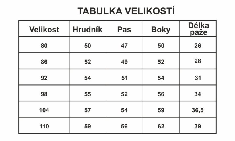 Mikina s raglánovými rukávy - Velikost: 74
